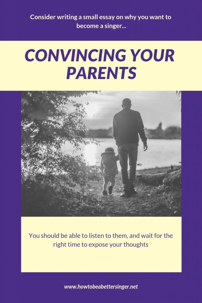 Convincing your parents